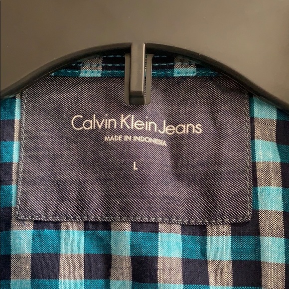 Calvin Klein men’s short sleeve shirt - Picture 3 of 3